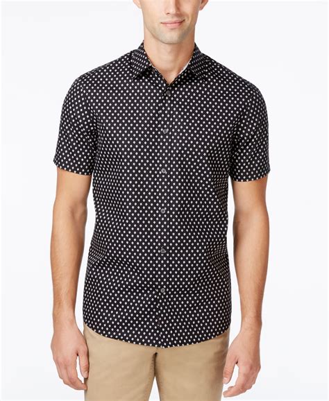 michael kors men's short sleeve shirts|michael kors men shirts sale.